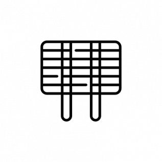0530056401 Решетка левая газовой плиты Haier HHX-M64CWB